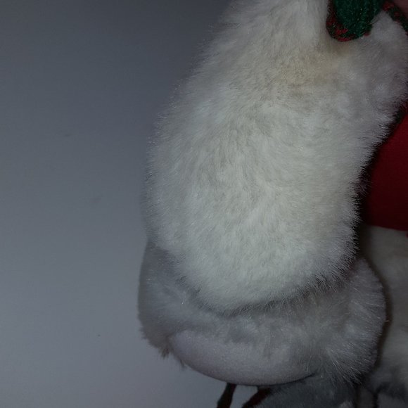 Vintage Christmas Plush Bear Abearham & Straus the Mouse Holiday '87 - Picture 15 of 16